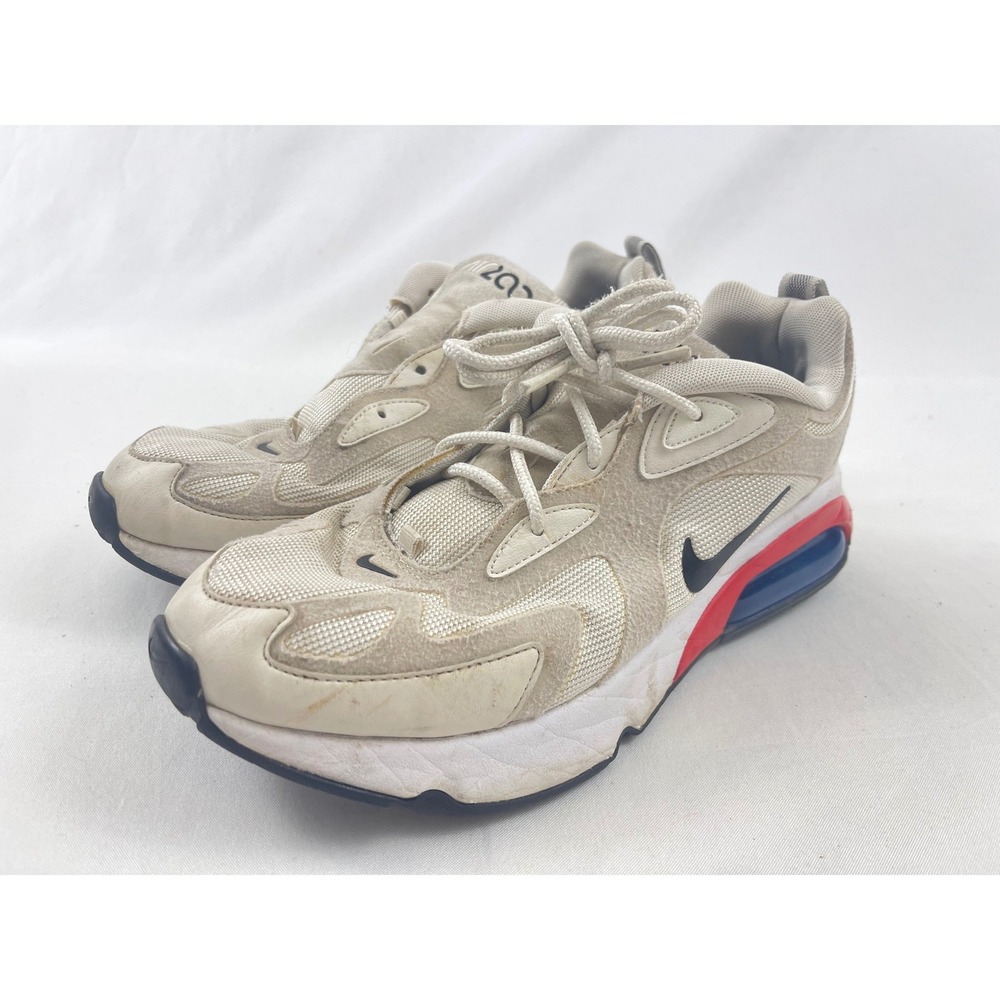 Nike Air Max 200 Womens Sneakers Sail Desert Sand Red‎ AT6175-101 Size 10